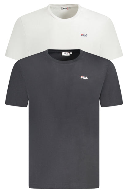 FILA T-SHIRT MANICHE CORTE UOMO BIANCO