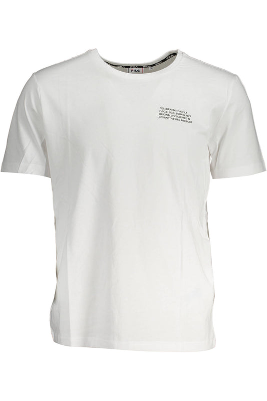 FILA T-SHIRT MANICHE CORTE UOMO BIANCO