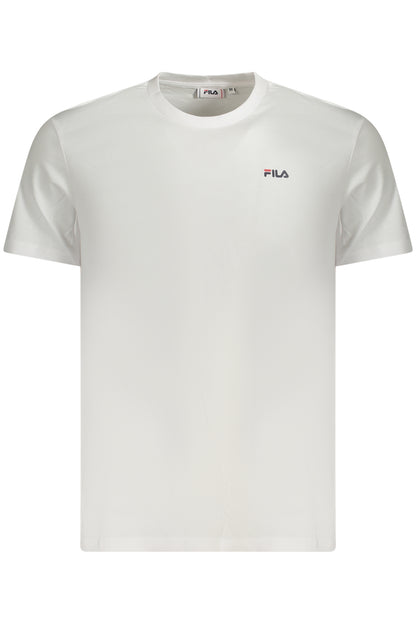 FILA T-SHIRT MANICHE CORTE UOMO BIANCO