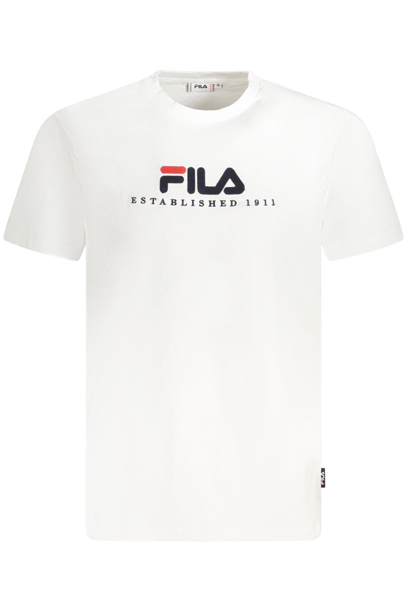 FILA T-SHIRT MANICHE CORTE UOMO BIANCO