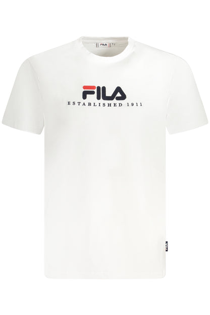 FILA T-SHIRT MANICHE CORTE UOMO BIANCO