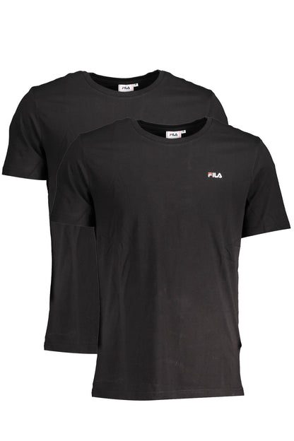 FILA T-SHIRT MANICHE CORTE UOMO NERO