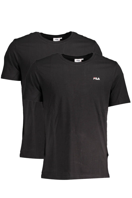 FILA T-SHIRT MANICHE CORTE UOMO NERO