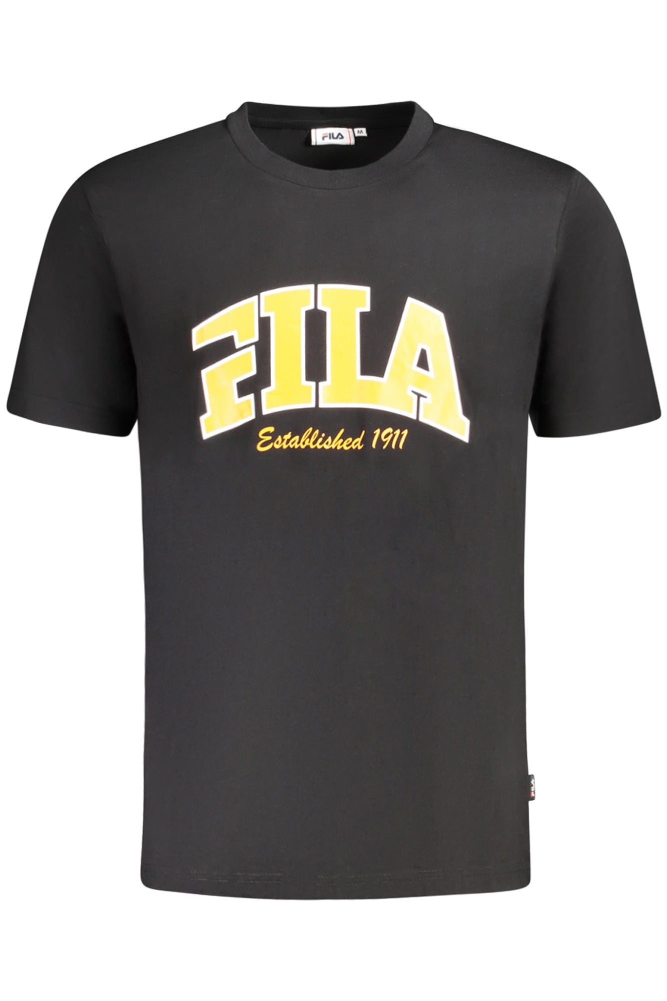 FILA T-SHIRT MANICHE CORTE UOMO NERO