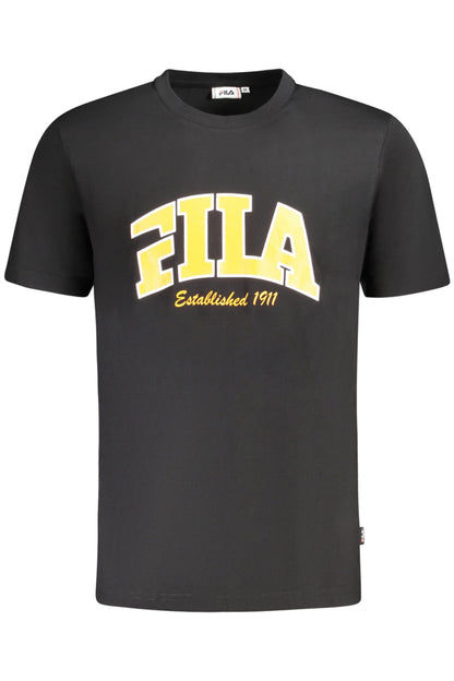 FILA T-SHIRT MANICHE CORTE UOMO NERO