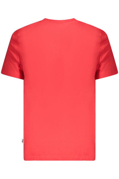 FILA T-SHIRT MANICHE CORTE UOMO ROSSO