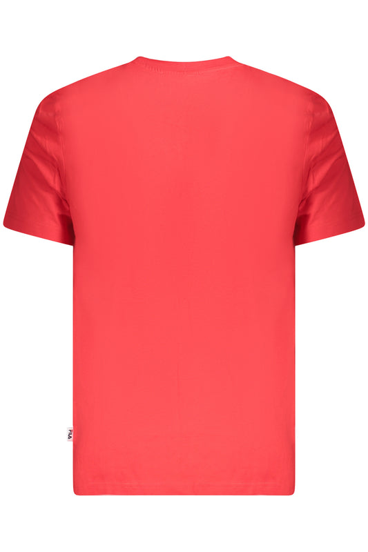 FILA T-SHIRT MANICHE CORTE UOMO ROSSO