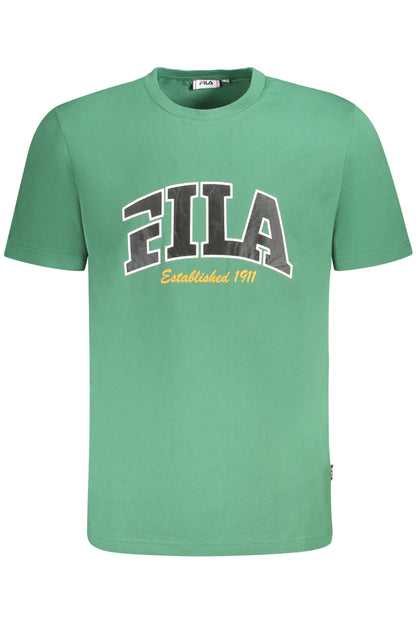 FILA T-SHIRT MANICHE CORTE UOMO VERDE