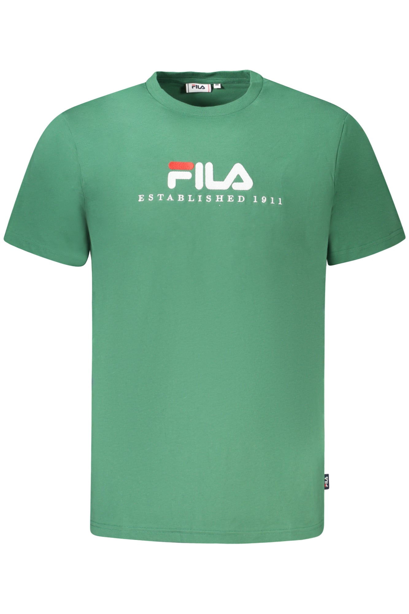 FILA T-SHIRT MANICHE CORTE UOMO VERDE