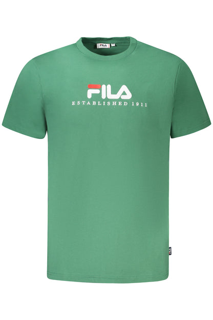 FILA T-SHIRT MANICHE CORTE UOMO VERDE