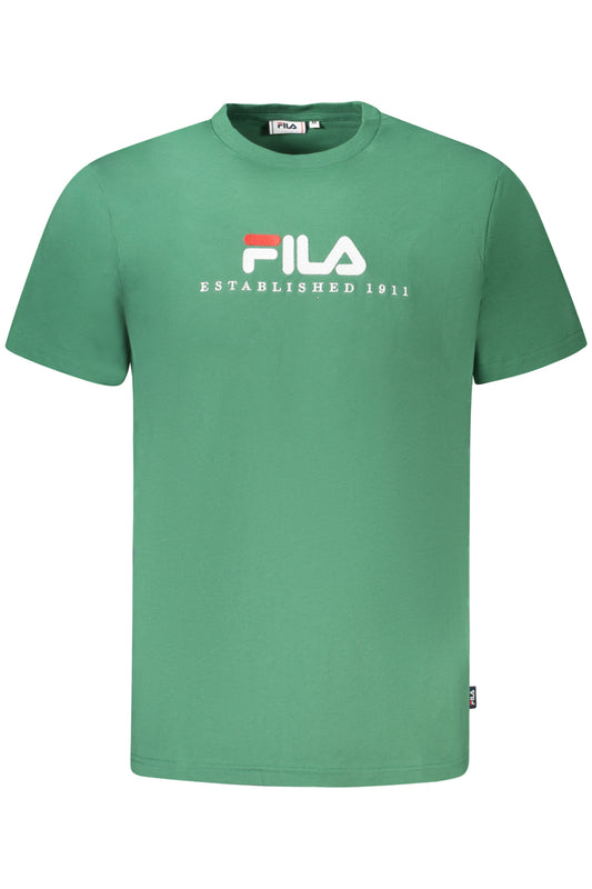 FILA T-SHIRT MANICHE CORTE UOMO VERDE