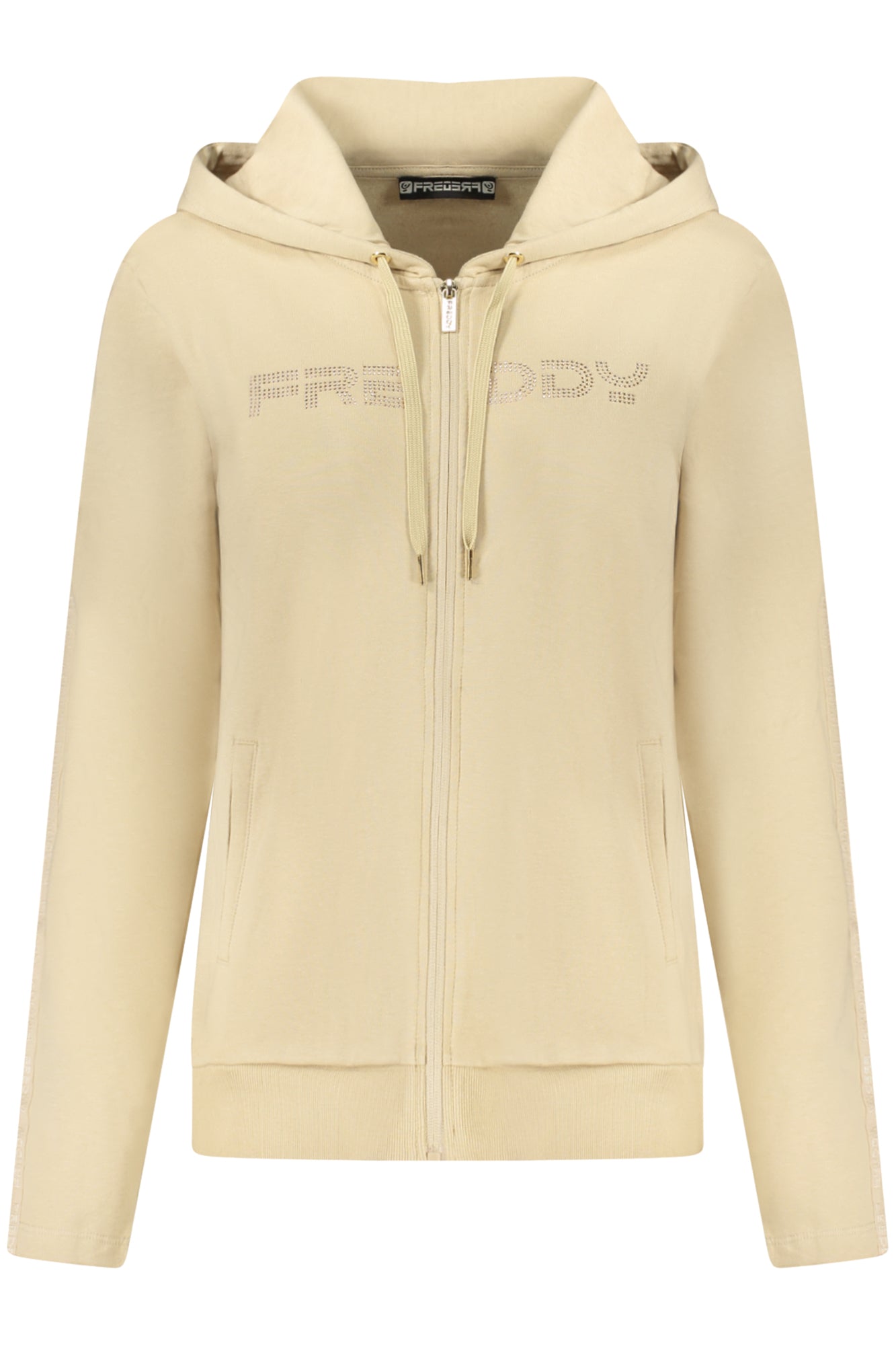 FREDDY FELPA CON ZIP DONNA BEIGE
