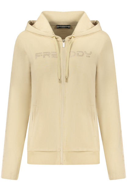 FREDDY FELPA CON ZIP DONNA BEIGE