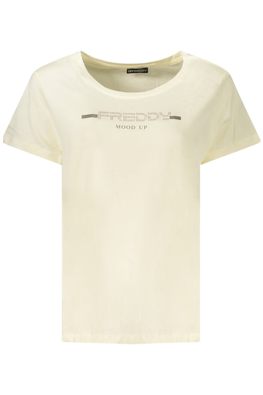 FREDDY T-SHIRT MANICHE CORTE DONNA BIANCO