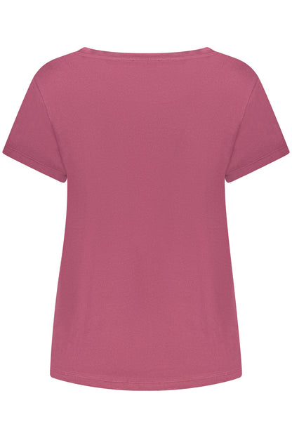 FREDDY T-SHIRT MANICHE CORTE DONNA VIOLA