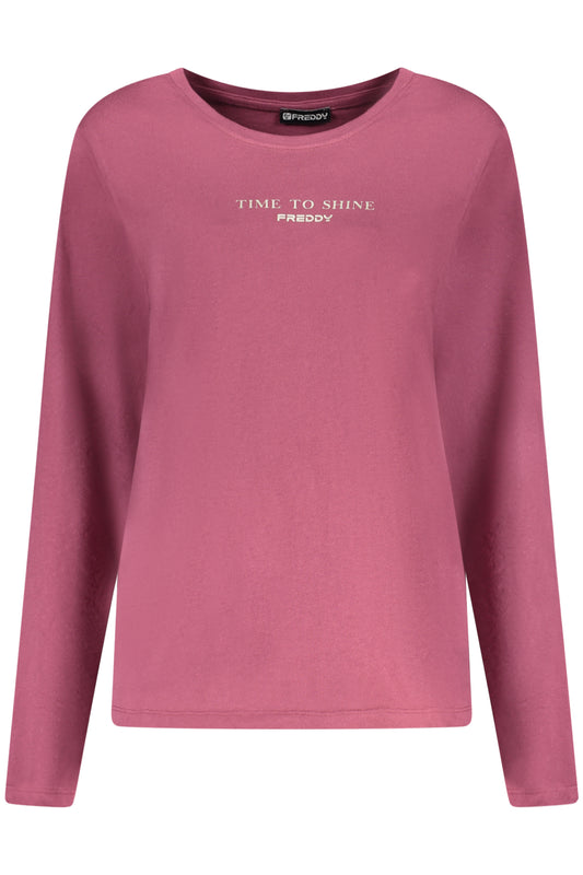 FREDDY T-SHIRT MANICHE LUNGHE DONNA VIOLA