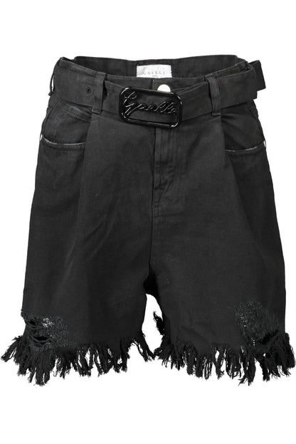 GAELLE PARIS PANTALONE SHORT DONNA NERO
