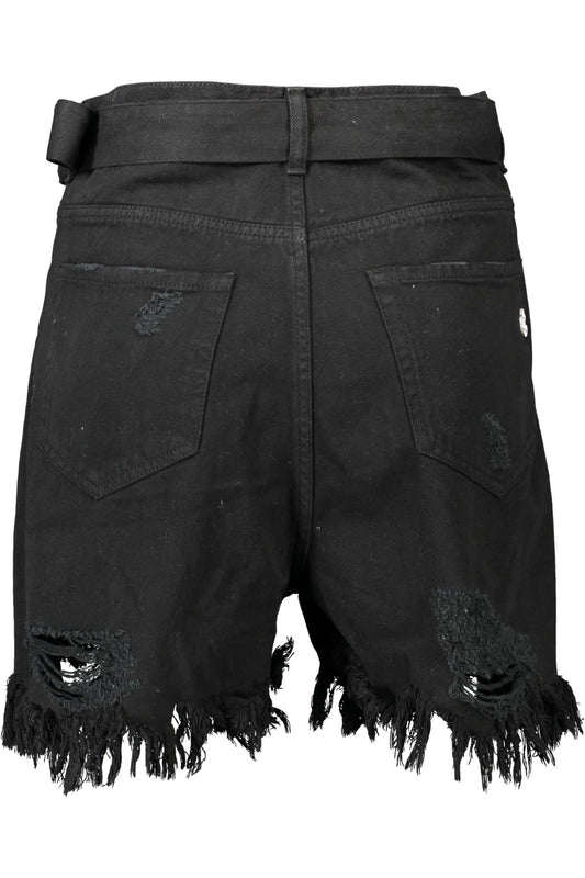 GAELLE PARIS PANTALONE SHORT DONNA NERO