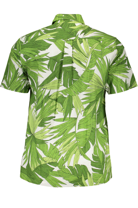 GANT CAMICIA MANICHE CORTE UOMO VERDE