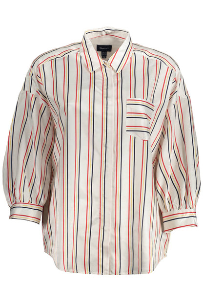 GANT CAMICIA MANICHE LUNGHE DONNA BIANCO