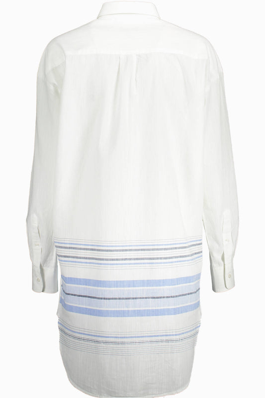GANT CAMICIA MANICHE LUNGHE DONNA BIANCO