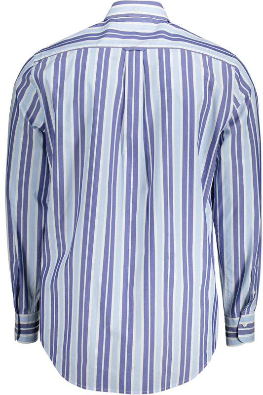 GANT CAMICIA MANICHE LUNGHE UOMO AZZURRO