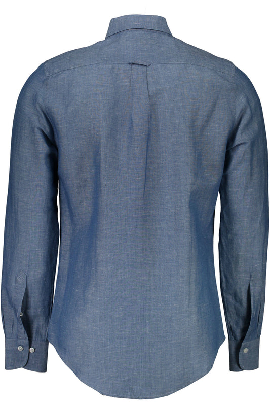 GANT CAMICIA MANICHE LUNGHE UOMO BLU