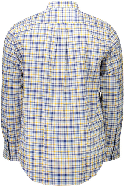 GANT CAMICIA MANICHE LUNGHE UOMO GIALLO