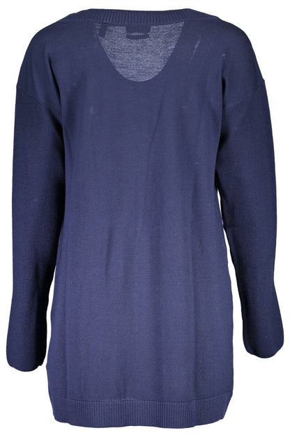 GANT CARDIGAN DONNA BLU