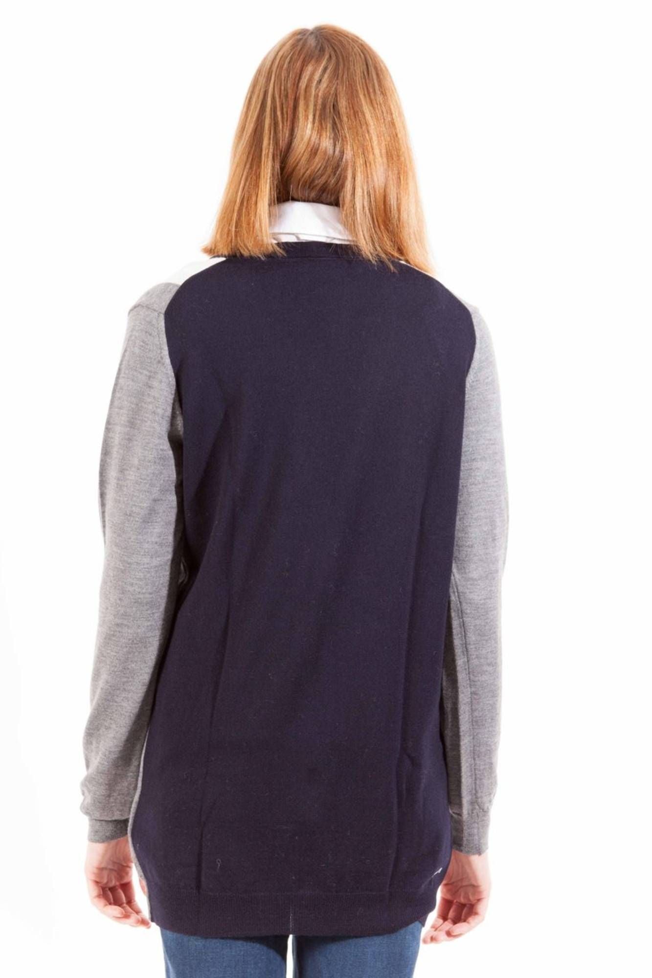 GANT CARDIGAN DONNA GRIGIO