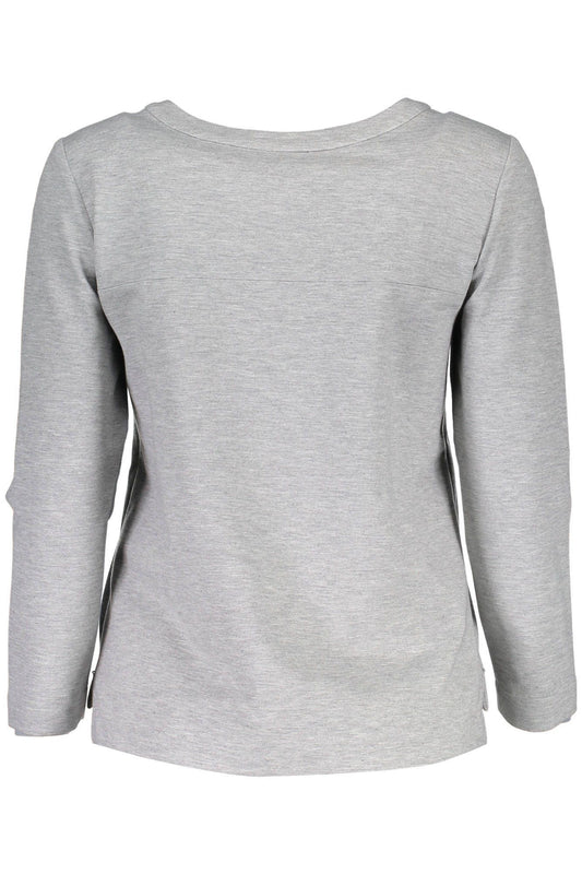GANT FELPA SENZA ZIP DONNA GRIGIO