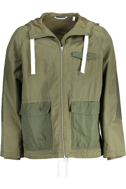 GANT GIACCA SPORTIVA UOMO VERDE