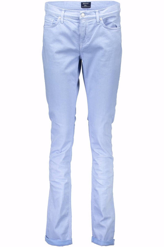GANT PANTALONE DONNA AZZURRO
