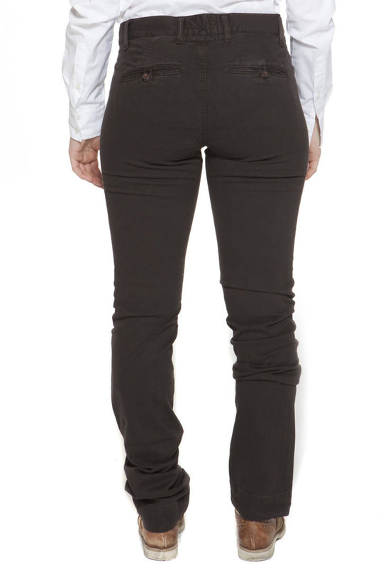 GANT PANTALONE DONNA MARRONE