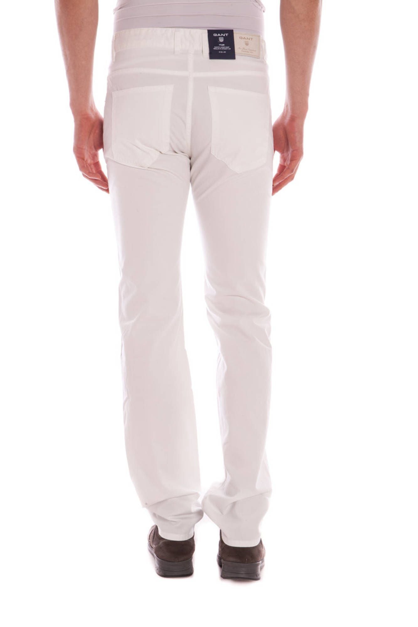 GANT PANTALONE UOMO BIANCO