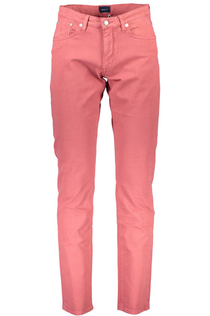 GANT PANTALONE UOMO ROSSO