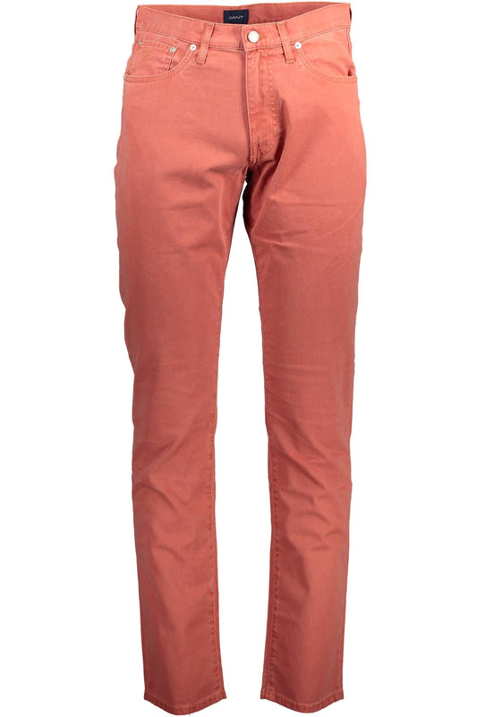 GANT PANTALONE UOMO ROSSO