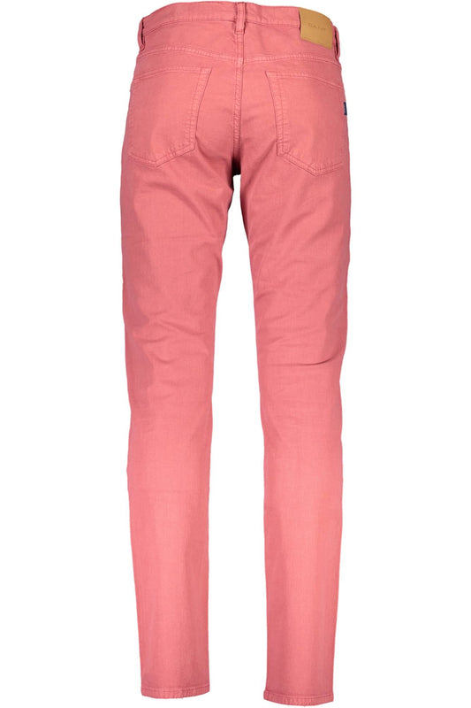 GANT PANTALONE UOMO ROSSO