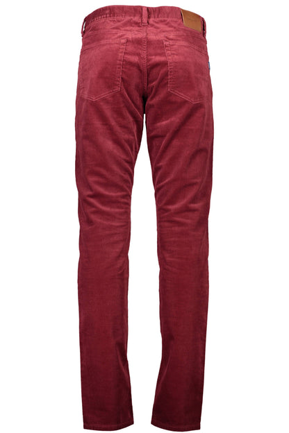 GANT PANTALONE UOMO ROSSO