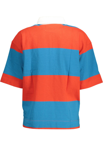 GANT POLO MANICHE CORTE DONNA ROSSO