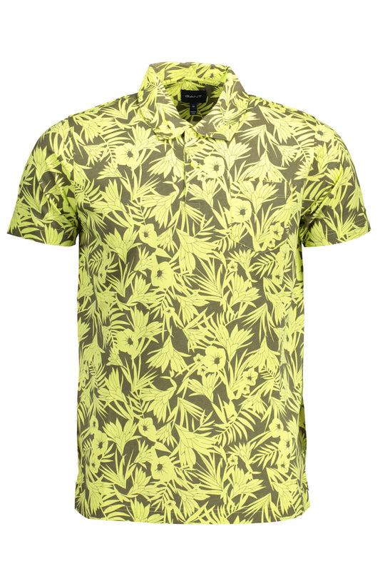 GANT POLO MANICHE CORTE UOMO GIALLO