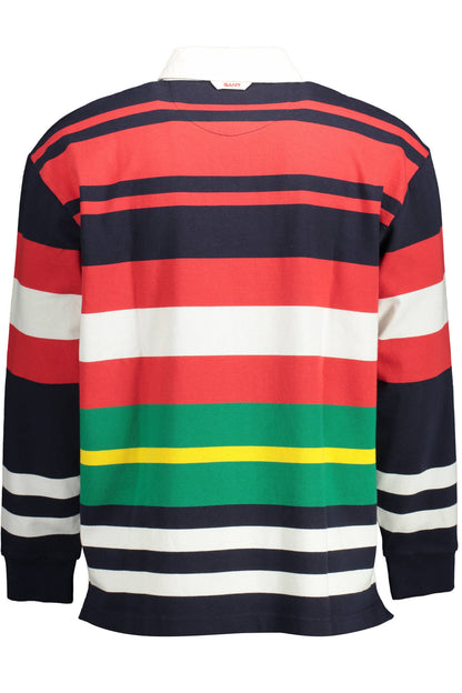 GANT POLO MANICHE LUNGHE UOMO BLU