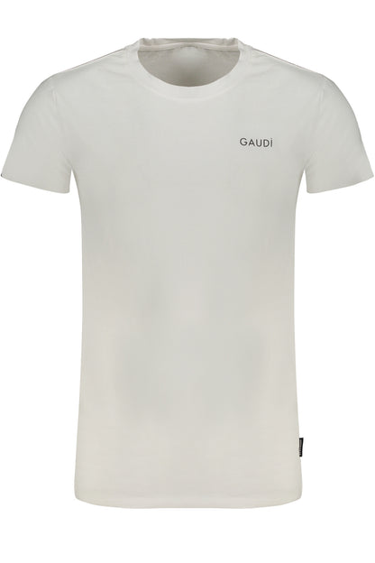 GAUDÌ T-SHIRT MANICHE CORTE UOMO BIANCO