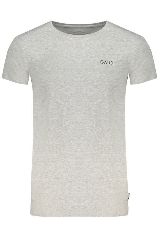 GAUDÌ T-SHIRT MANICHE CORTE UOMO GRIGIO