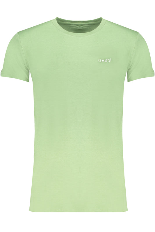 GAUDÌ T-SHIRT MANICHE CORTE UOMO VERDE