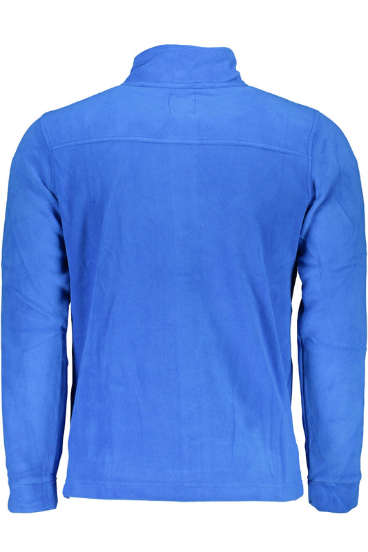 GIAN MARCO VENTURI FELPA CON ZIP UOMO BLU