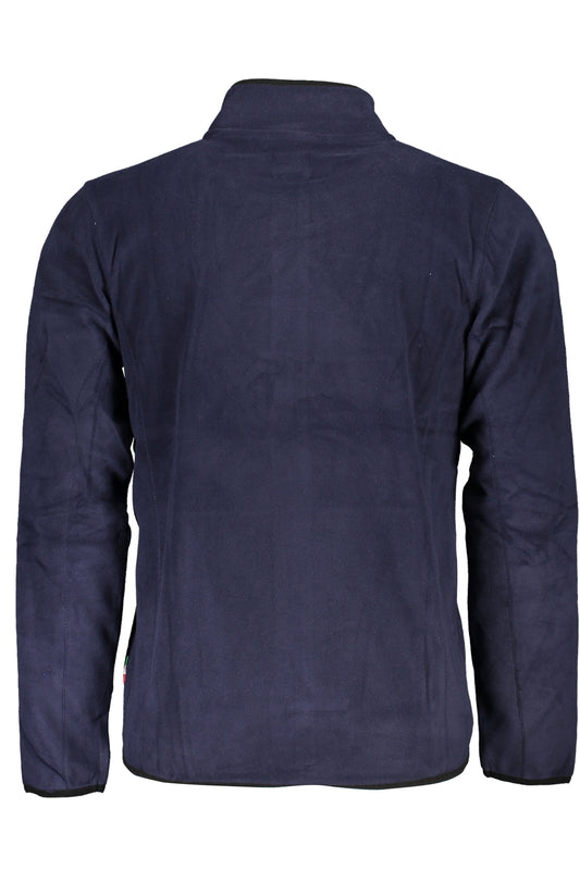 GIAN MARCO VENTURI FELPA CON ZIP UOMO BLU