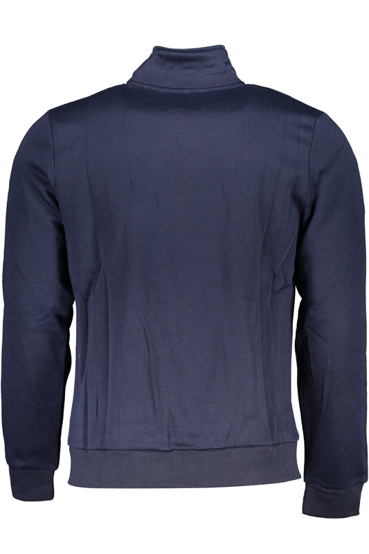 GIAN MARCO VENTURI FELPA CON ZIP UOMO BLU