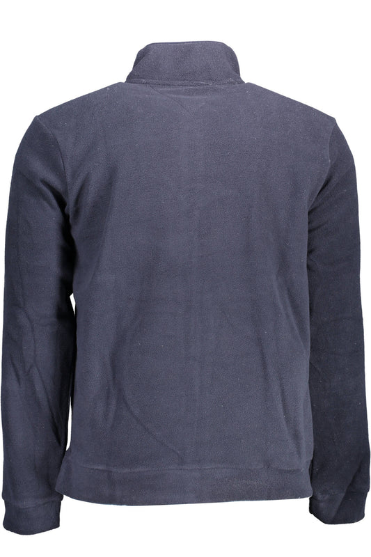 GIAN MARCO VENTURI FELPA CON ZIP UOMO BLU