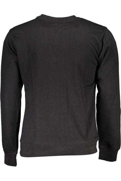 GIAN MARCO VENTURI FELPA SENZA ZIP UOMO NERO